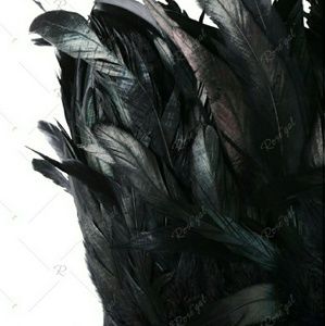 FEATHERS! Unique formal dress...